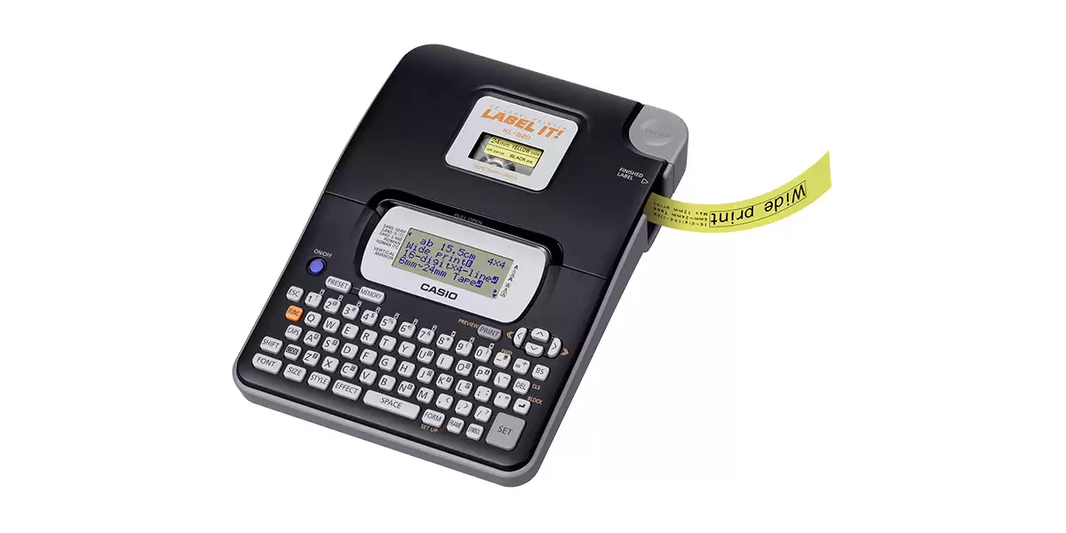CASIO LABEL IT LABEL PRINTER KL-820